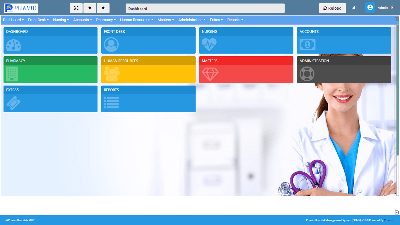 Clinic + IP + Pharmacy Management System	